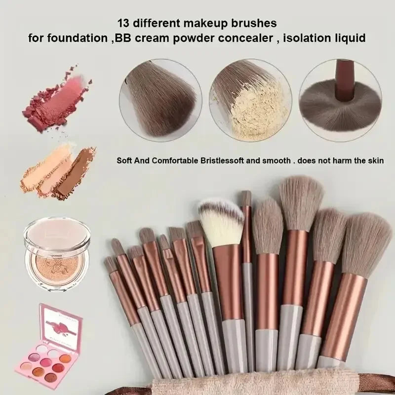 13 PCS Makeup Brush