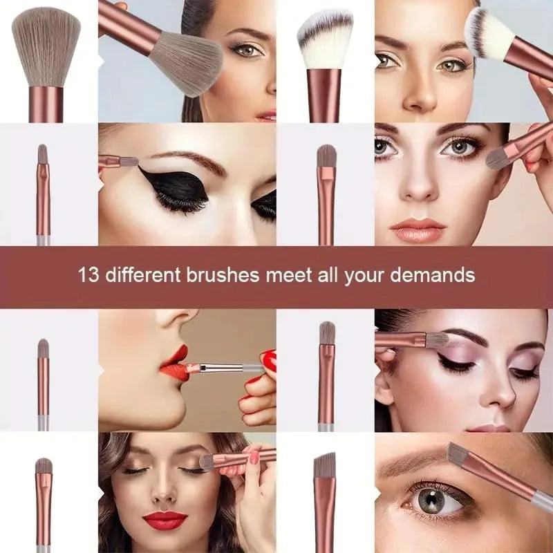13 PCS Makeup Brush