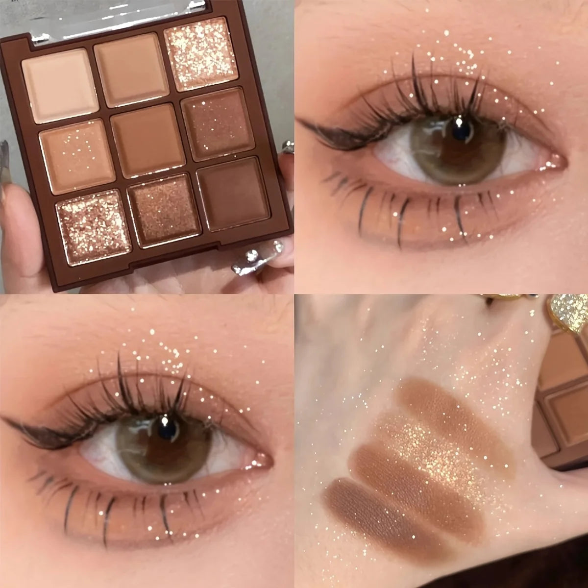 Brown 9-Color Eyeshadow Palette