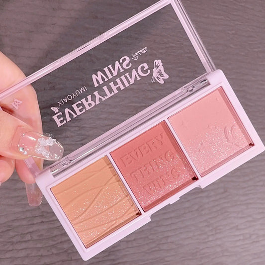 3-color Blush Palette