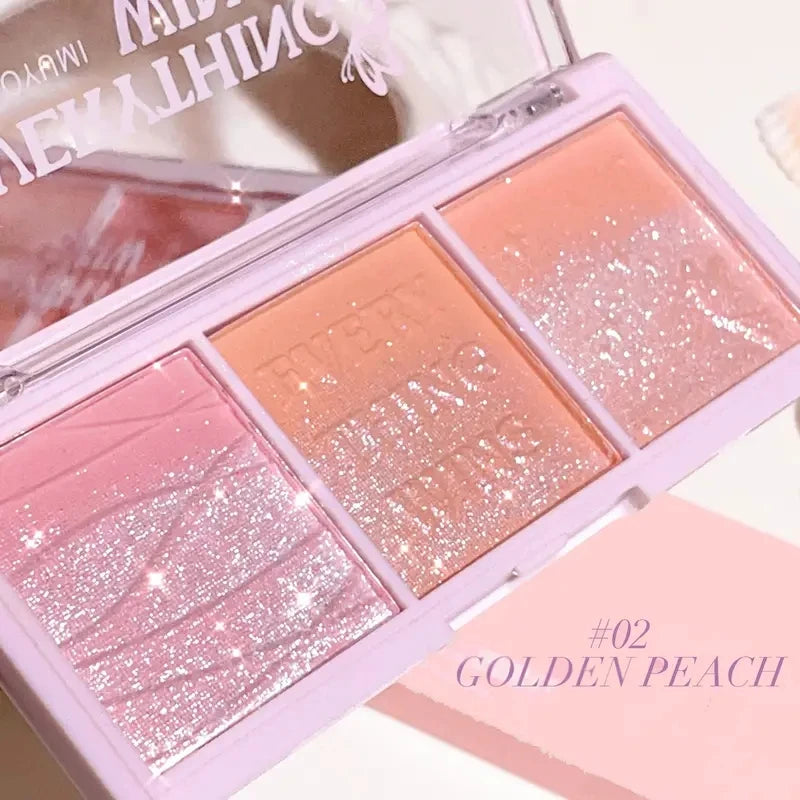 3-color Blush Palette