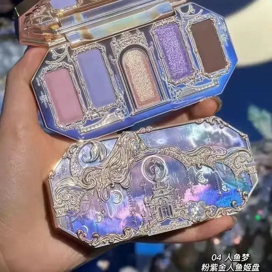 Flower Moonlight Mermaid 5 Color Eyeshadow Palette
